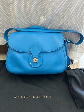 Ralph Lauren Tiffany Blue Classic Handbag